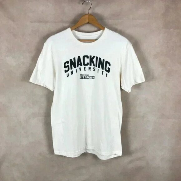 FIT CRUNCH Robert Irvine Snacking University Graphic T-Shirt - Picture 3 of 4